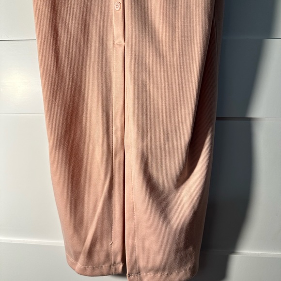 Active USA Pale Pink MIDI/Maxi Dress | Size Large | Sleeveless NWT D12180 - Picture 9 of 14